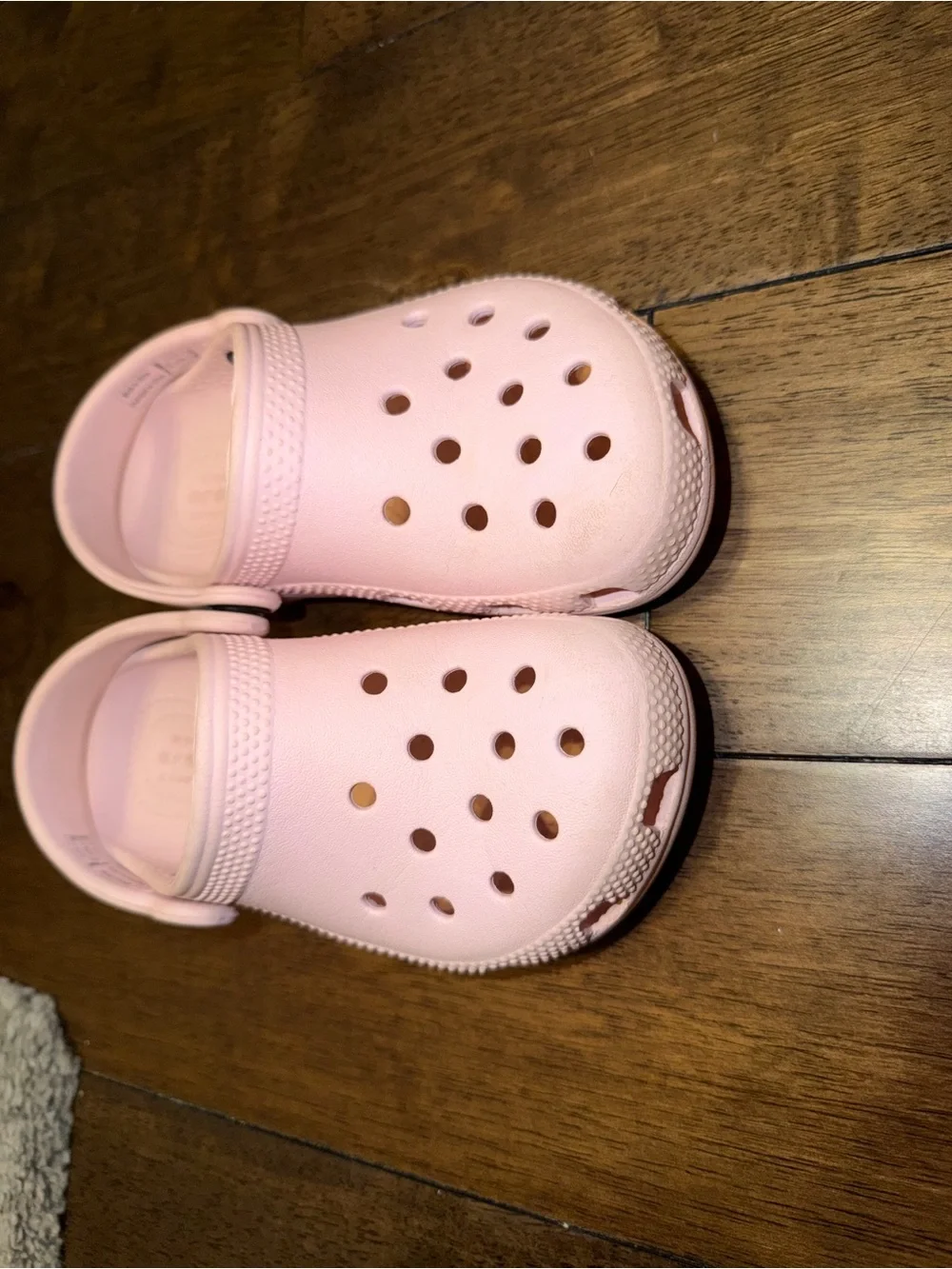 Kids Light Pink Clog Shoes - Comfortable Slip-On